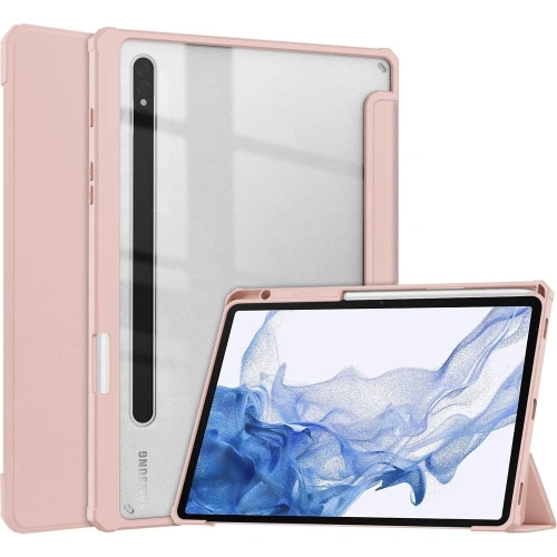Kup Etui Bizon Case Tab Clear Matt do Samsung Galaxy Tab S8 / S7 růžovo-zlaté - BIZ1773 - {ean13} - Sklep Home Screen