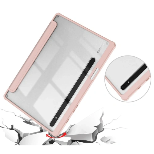 Kup Bizon Case Tab Clear Matt Samsung Galaxy Tab S8 / S7 roségold - BIZ1773 - {ean13} - Sklep Home Screen