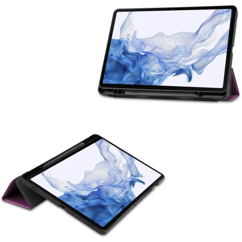 Kup Etui Bizon Case Tab Lizard do Samsung Galaxy Tab S8 / S7 tmavě fialové - BIZ1775 - {ean13} - Sklep Home Screen