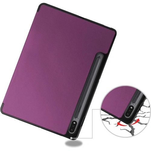 Kup Etui Bizon Case Tab Lizard do Samsung Galaxy Tab S8 / S7 tmavě fialové - BIZ1775 - {ean13} - Sklep Home Screen