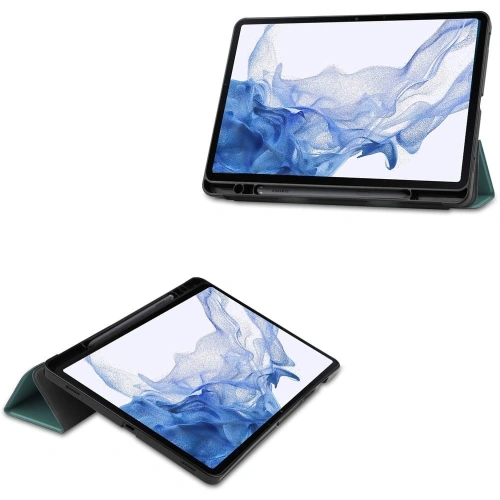 Kup Bizon Case Tab Lizard Samsung Galaxy Tab S8 / S7 dunkelgrün - BIZ1776 - {ean13} - Sklep Home Screen
