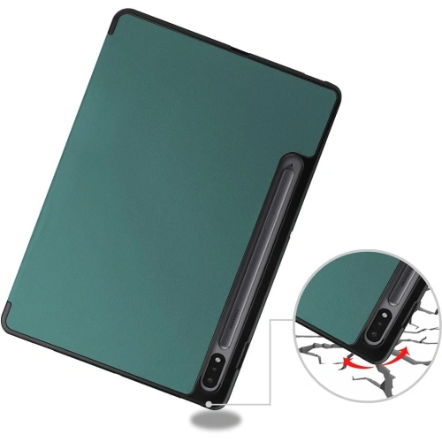 Kup Bizon Case Tab Lizard Samsung Galaxy Tab S8 / S7 dunkelgrün - BIZ1776 - {ean13} - Sklep Home Screen