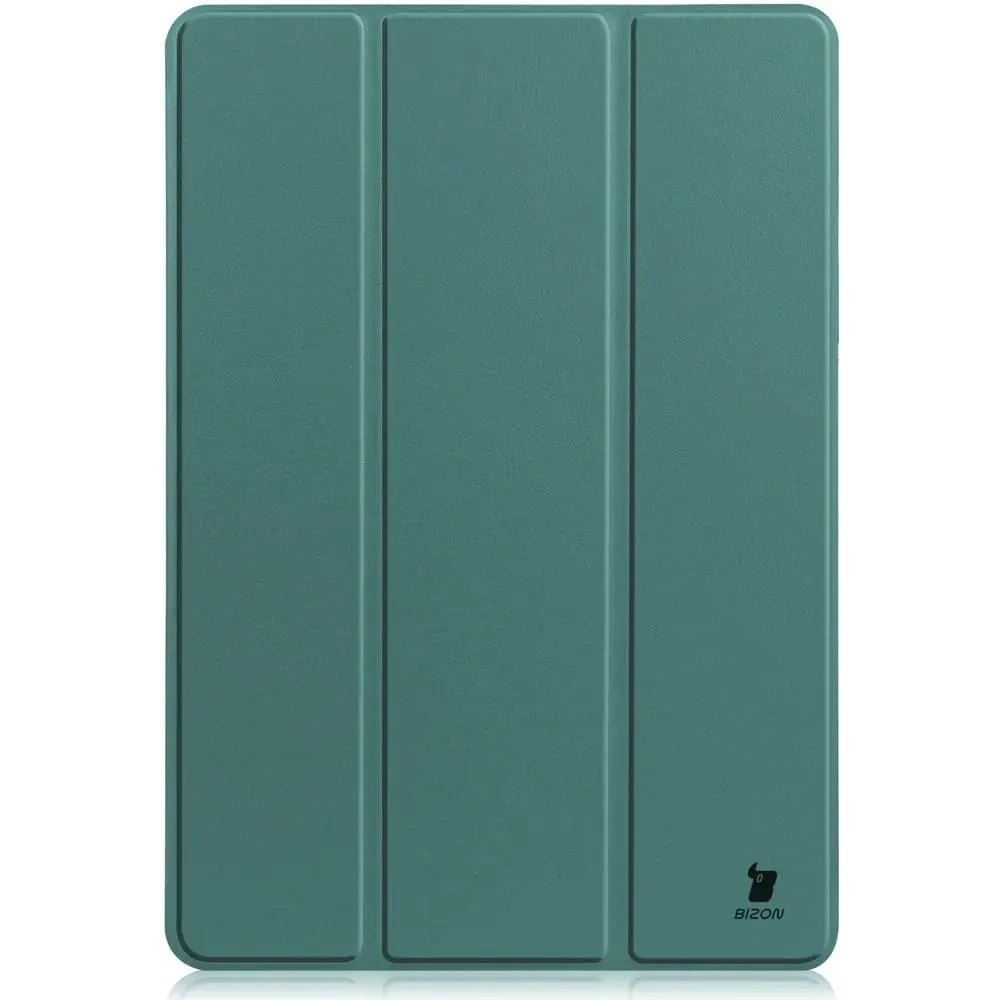 Etui Bizon Case Tab Lizard do Samsung Galaxy Tab S8 / S7 ciemnozielone