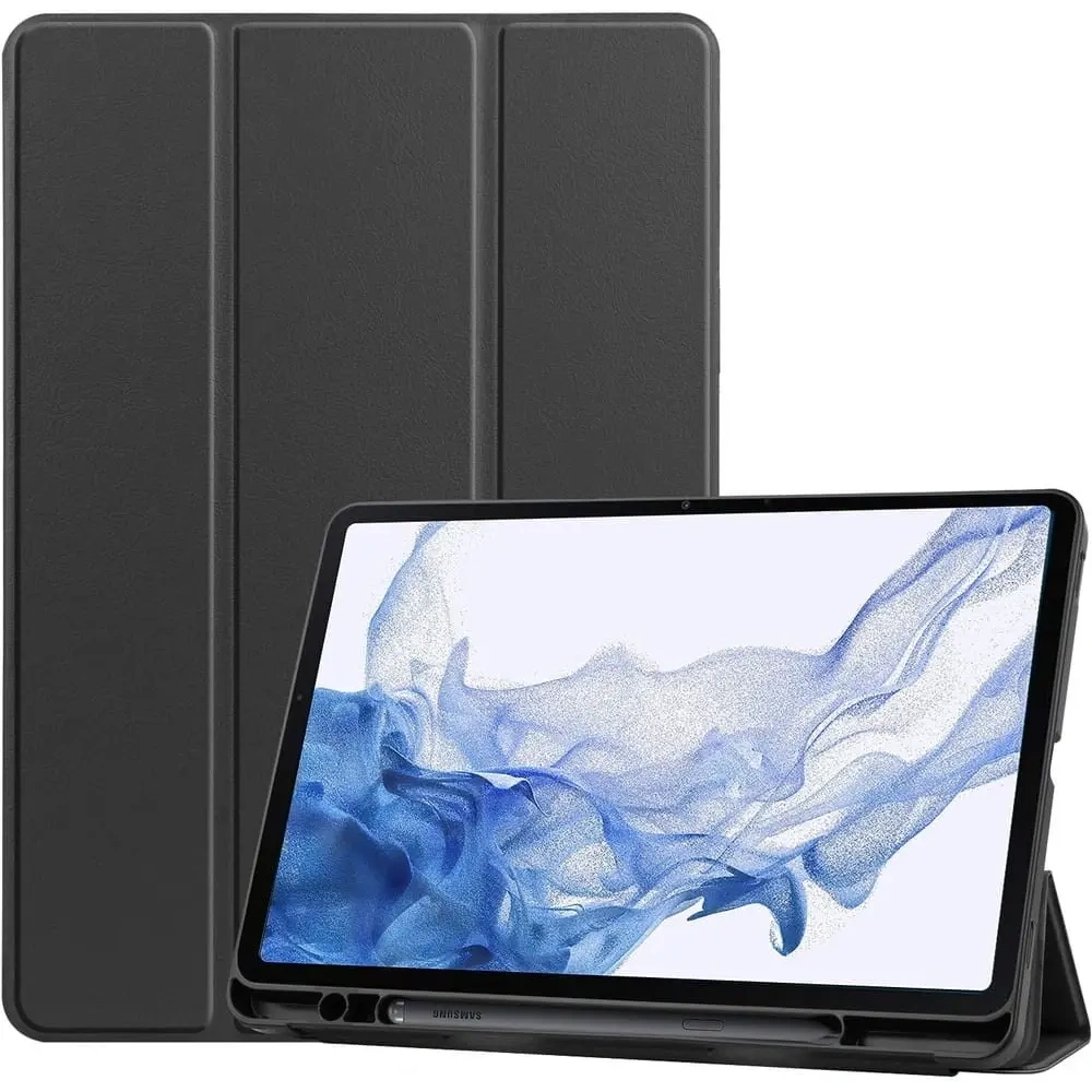 Etui Bizon Case Tab Lizard do Samsung Galaxy Tab S8 / S7 czarne