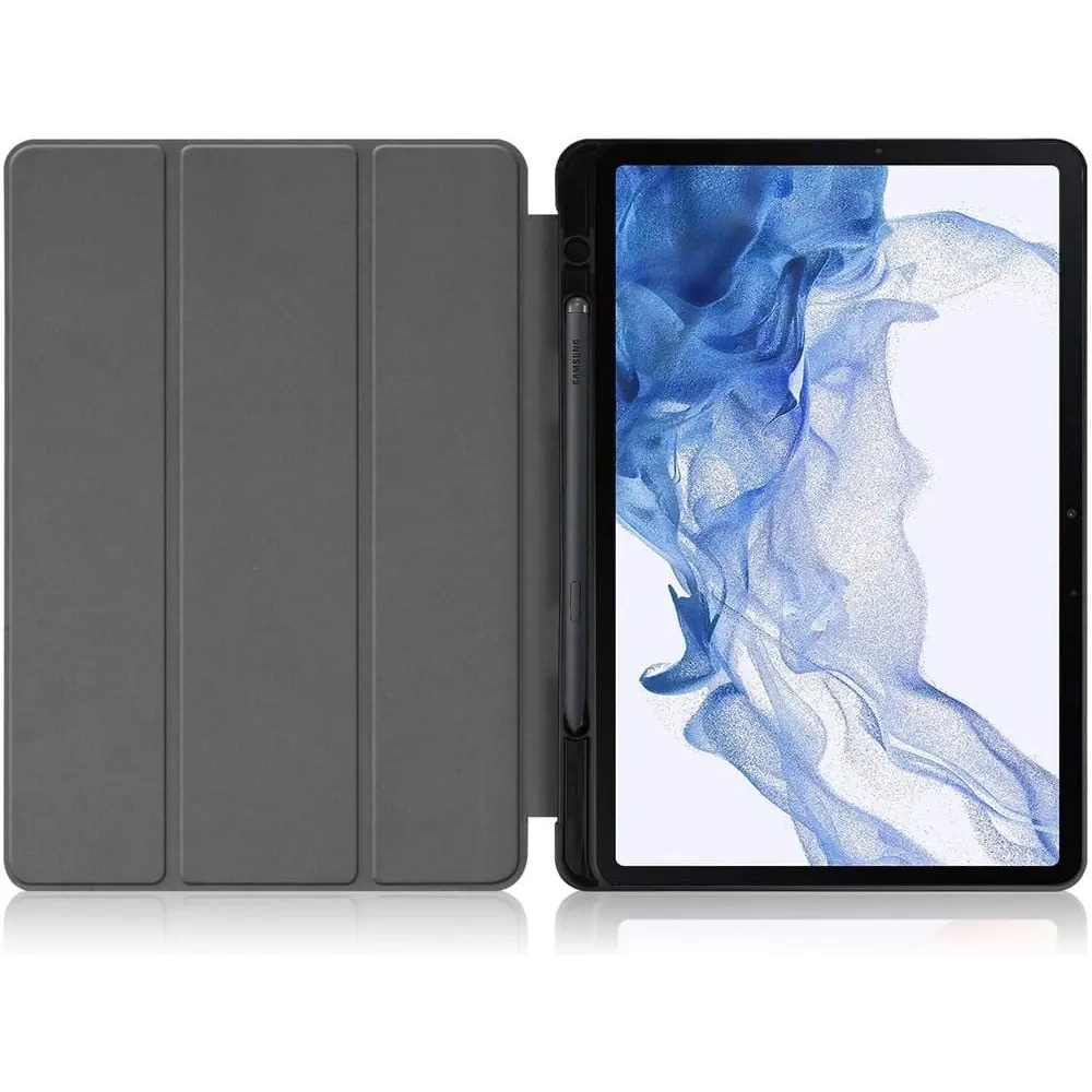 Etui Bizon Case Tab Lizard do Samsung Galaxy Tab S8 / S7 czarne