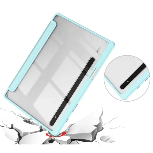 Kup Etui Bizon Case Tab Clear Matt do Samsung Galaxy Tab S8 / S7 modré - BIZ1778 - {ean13} - Sklep Home Screen