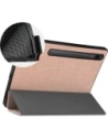 Kup Etui Bizon Case Tab Lizard do Samsung Galaxy Tab S8 Plus / S7 Plus růžovo-zlaté - BIZ1779 - {ean13} - Sklep Home Screen