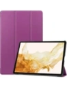 Etui Bizon Case Tab Croc do Samsung Galaxy Tab S8 Plus / S7 Plus tmavě fialové