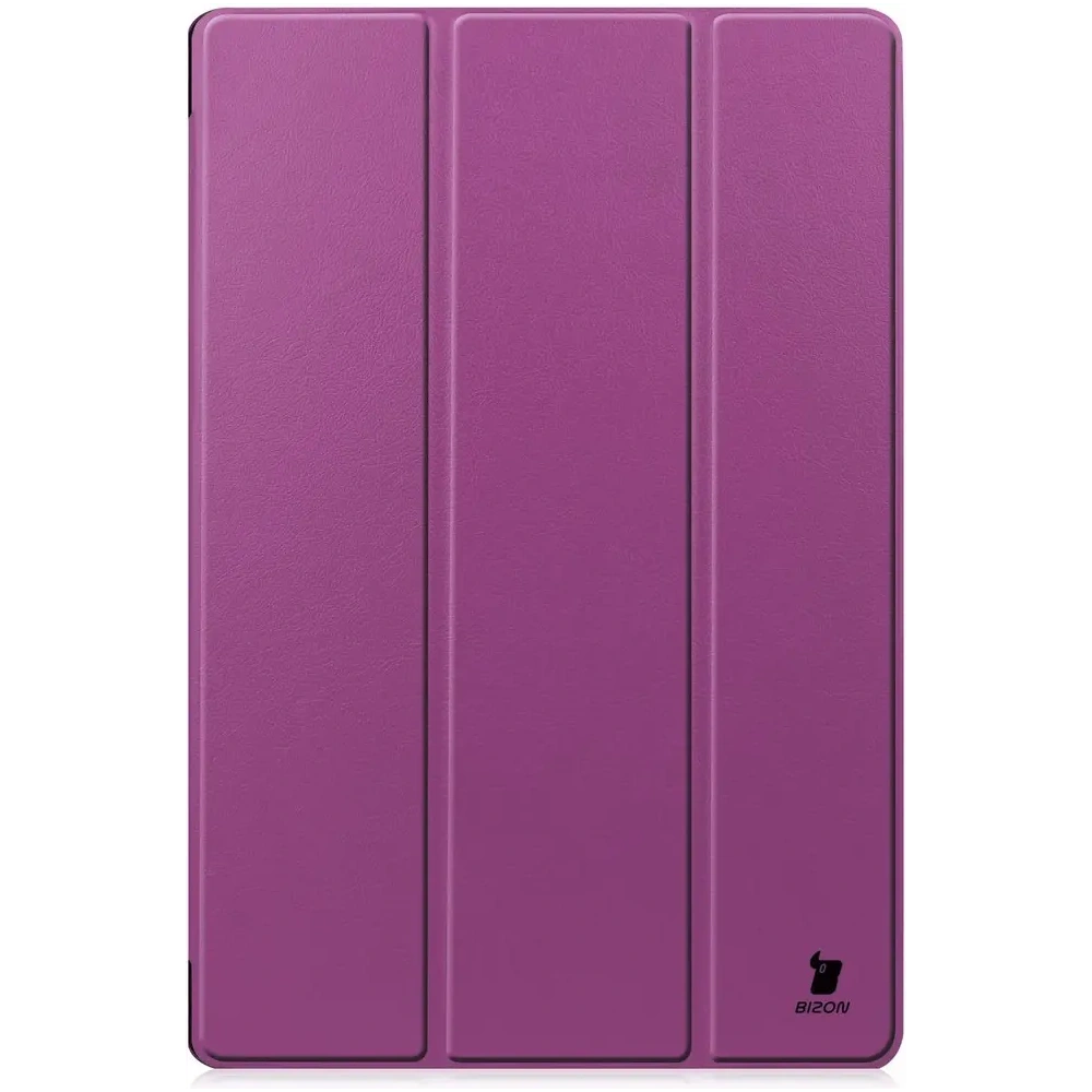Etui Bizon Case Tab Croc do Samsung Galaxy Tab S8 Plus / S7 Plus ciemnofioletowe