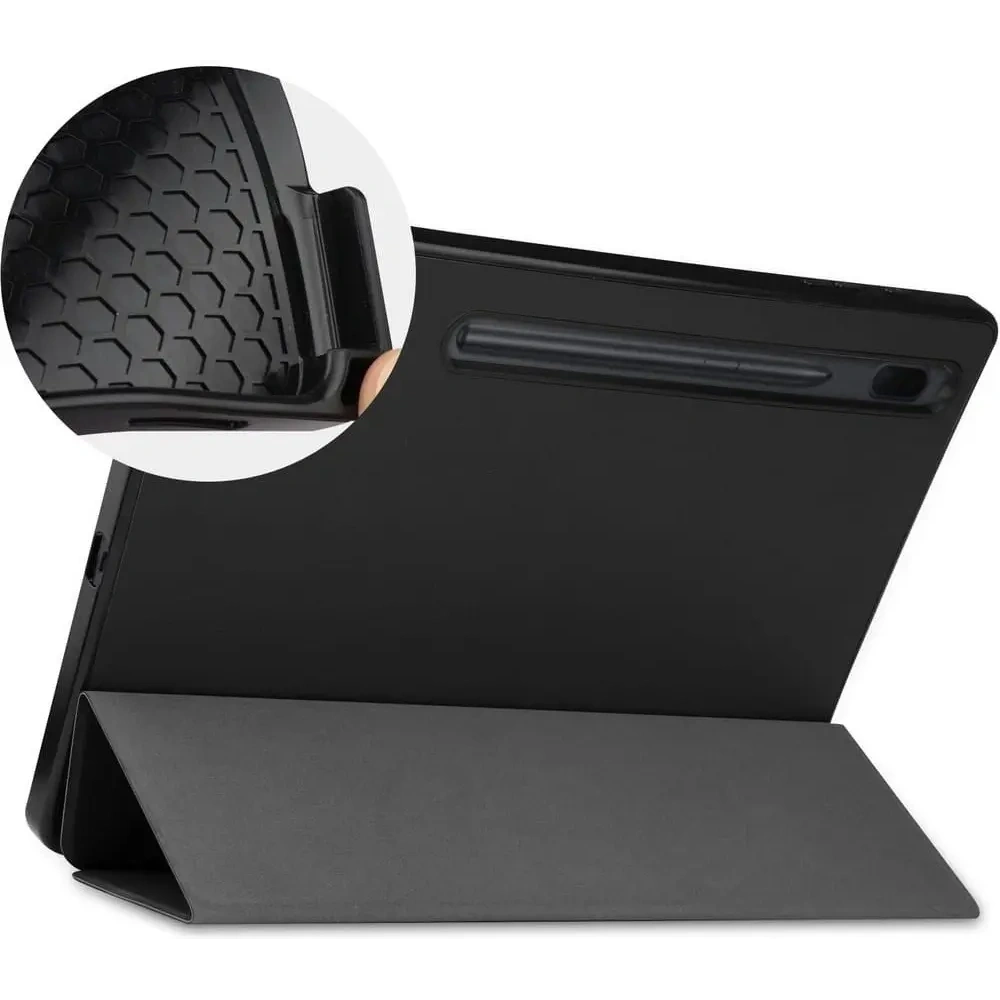 Etui Bizon Case Tab Lizard do Samsung Galaxy Tab S8 Plus / S7 Plus czarne