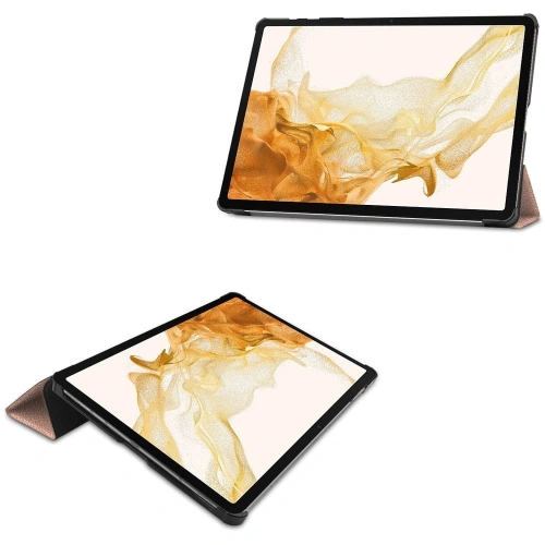 Kup Etui Bizon Case Tab Croc do Samsung Galaxy Tab S8 Plus / S7 Plus różowozłote - BIZ1784 - {ean13} - Sklep Home Screen
