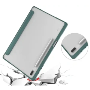 Buy Bizon Case Tab Clear Matt Samsung Galaxy Tab S8 Plus / S7 Plus / S7 FE dark green - BIZ1787 - {ean13} - Home Screen Store Europe