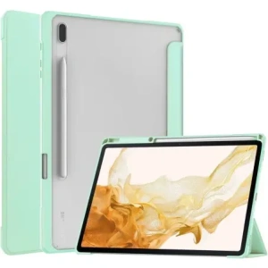 Buy Bizon Case Tab Clear Matt Samsung Galaxy Tab S8 Plus / S7 Plus / S7 FE mint - BIZ1788 - {ean13} - Home Screen Store Europe