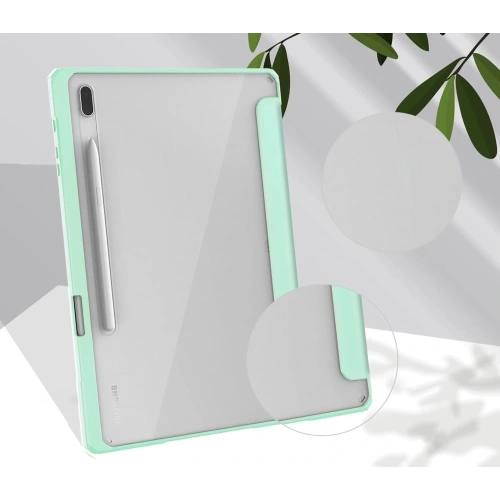Kup Etui Bizon Case Tab Clear Matt do Samsung Galaxy Tab S8 Plus / S7 Plus / S7 FE miętowe - BIZ1788 - {ean13} - Sklep Home Screen