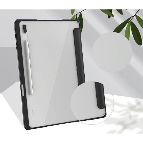 Kup Etui Bizon Case Tab Clear Matt do Samsung Galaxy Tab S8 Plus / S7 Plus / S7 FE černé - BIZ1789 - {ean13} - Sklep Home Screen