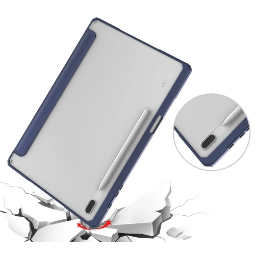 Kup Bizon Case Tab Clear Matt Samsung Galaxy Tab S8 Plus / S7 Plus / S7 FE sötétkék - BIZ1790 - {ean13} - Sklep Home Screen