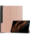 Etui Bizon Case Tab Croc do Samsung Galaxy Tab S8 Ultra różowozłote