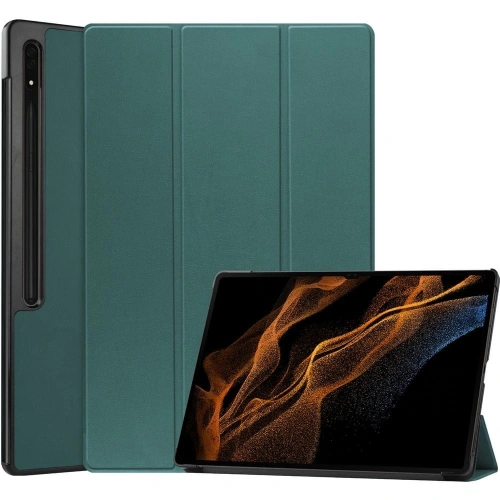 Kup Bizon Case Tab Croc Samsung Galaxy Tab S8 Ultra dunkelgrün - BIZ1792 - {ean13} - Sklep Home Screen