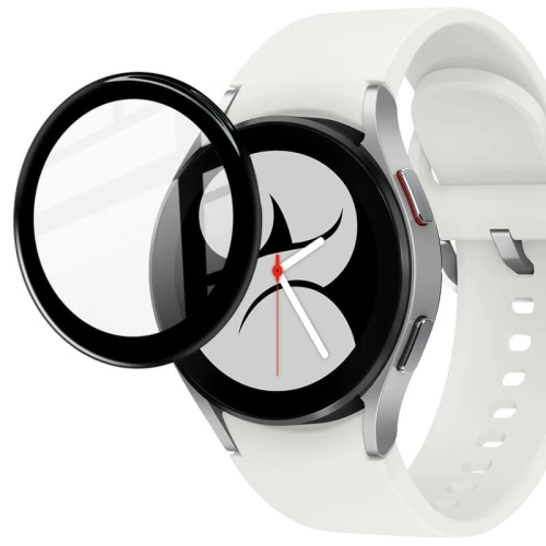 Buy Bizon Glass Edge Samsung Galaxy Watch 4 44 mm black - BIZ1794 - {ean13} - Home Screen Store Europe