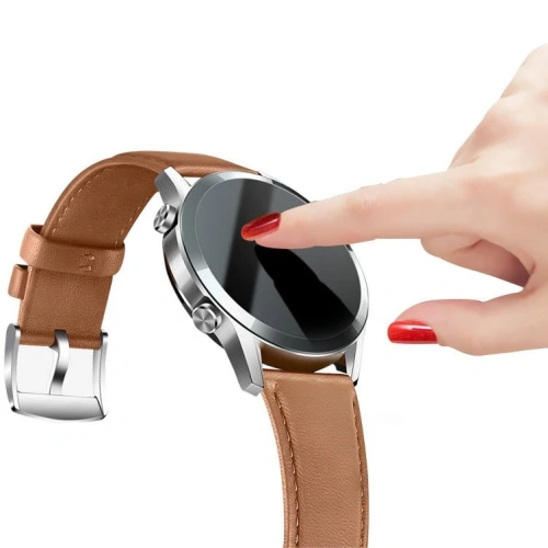 Buy Bizon Glass Edge Samsung Galaxy Watch 4 44 mm black - BIZ1794 - {ean13} - Home Screen Store Europe