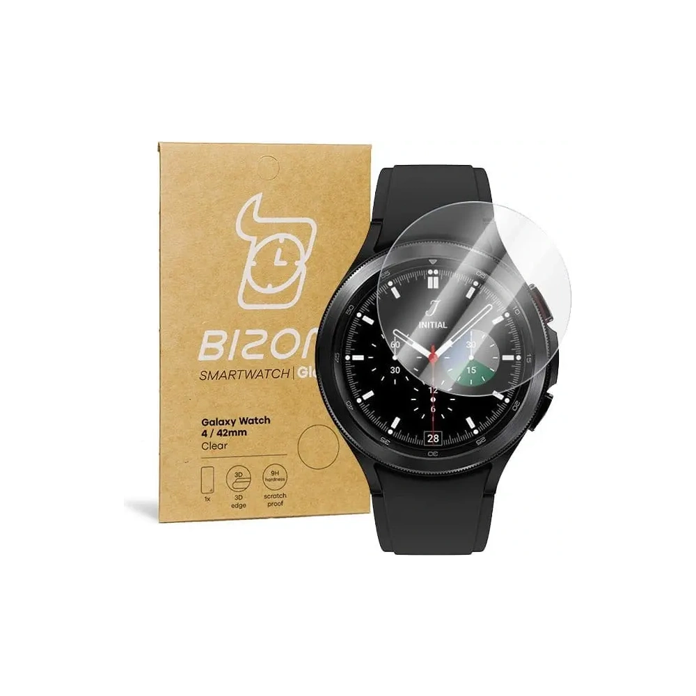 Szkło hartowane Bizon Glass Clear do Samsung Galaxy Watch 4 42mm