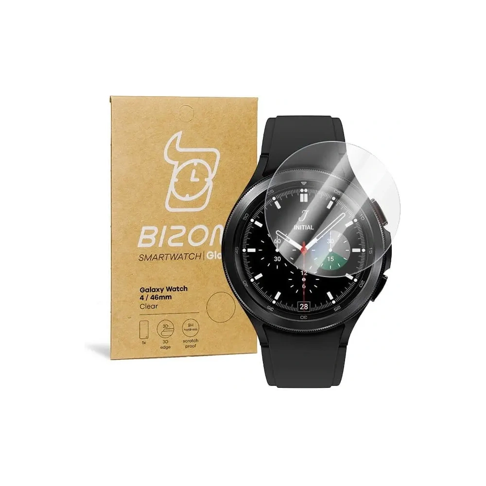 Szkło hartowane Bizon Glass Clear do Samsung Galaxy Watch 4 Classic 46mm