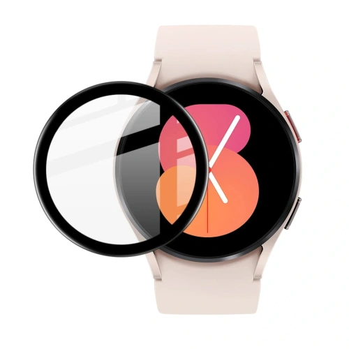 Kup Szkło hybrydowe Bizon Glass Edge do Samsung Galaxy Watch 5 / 6 40 mm czarne - BIZ1797 - {ean13} - Sklep Home Screen