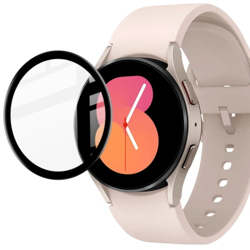 Kup Szkło hybrydowe Bizon Glass Edge do Samsung Galaxy Watch 5 / 6 40 mm czarne - BIZ1797 - {ean13} - Sklep Home Screen