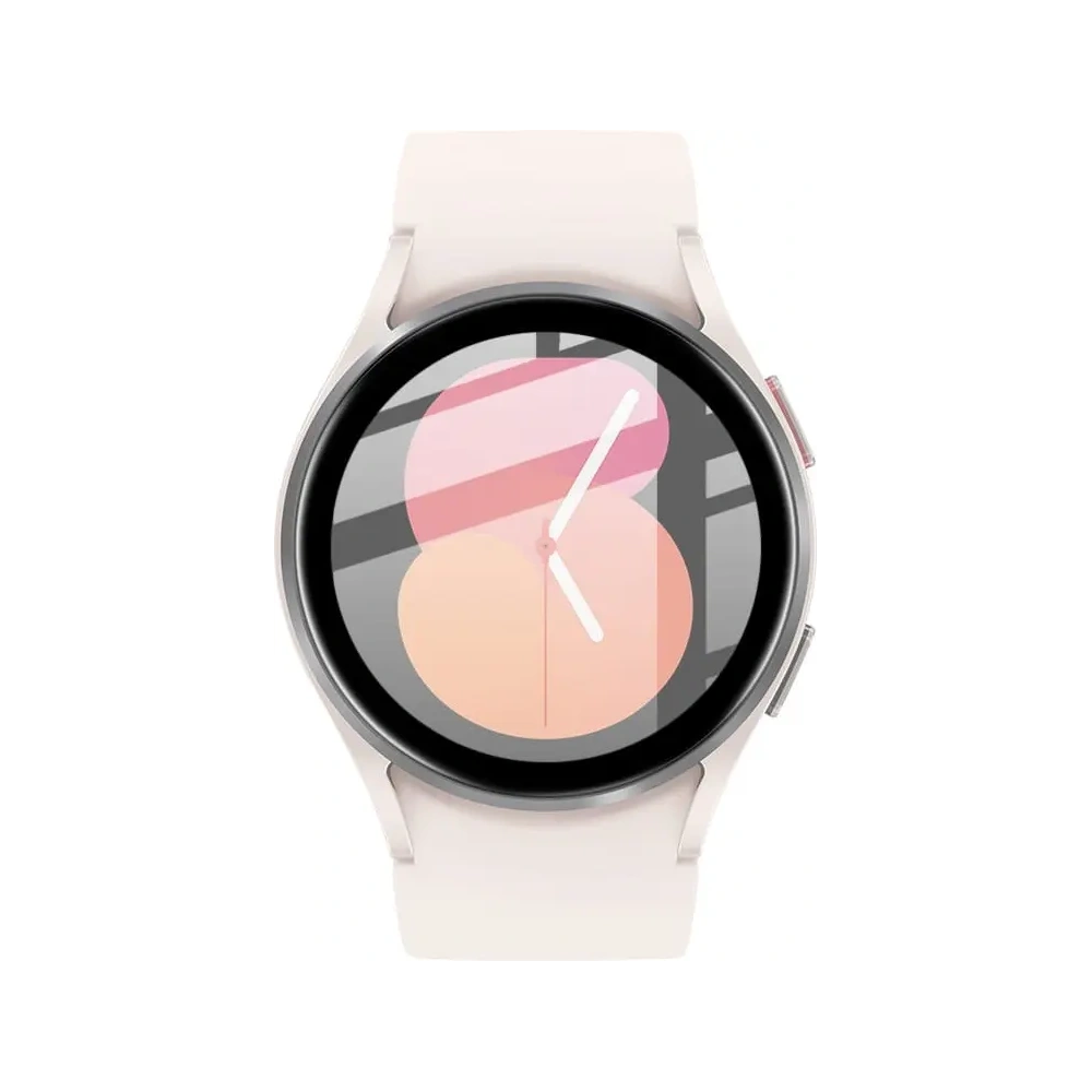 Szkło hybrydowe Bizon Glass Edge do Samsung Galaxy Watch 5 / 6 40 mm czarne