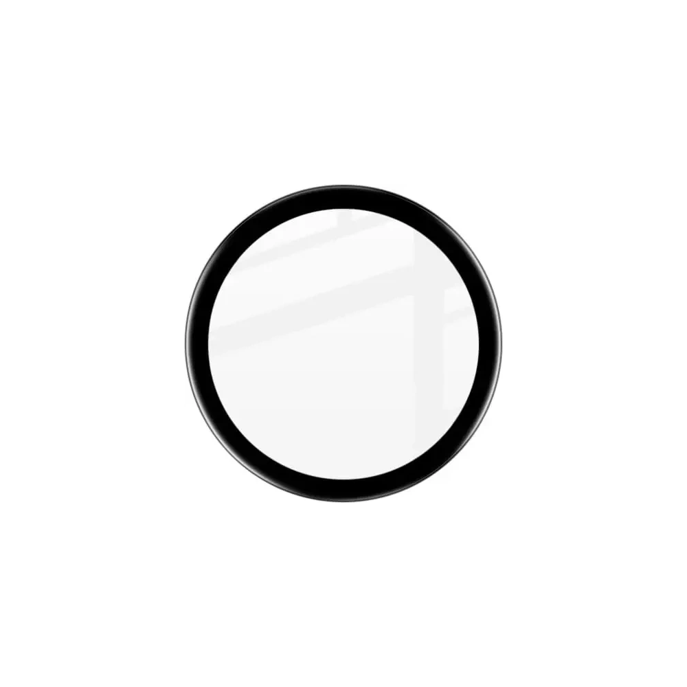 Szkło hybrydowe Bizon Glass Edge do Samsung Galaxy Watch 5 / 6 40 mm czarne