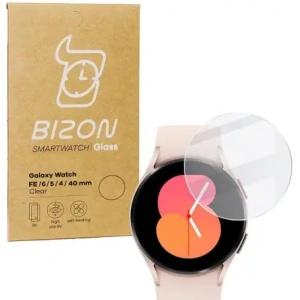 Buy Bizon Glass Clear Samsung Galaxy Watch FE / 6 / 5 / 4 40mm - BIZ1798 - {ean13} - Home Screen Store Europe