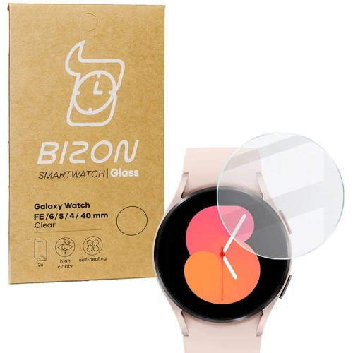 Buy Bizon Glass Clear Samsung Galaxy Watch FE / 6 / 5 / 4 40mm - BIZ1798 - {ean13} - Home Screen Store Europe