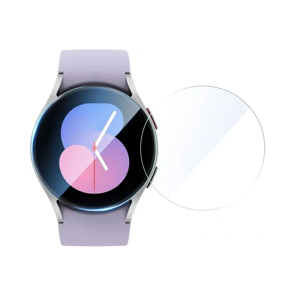 Szkło hartowane Bizon Glass Clear do Samsung Galaxy Watch FE / 6 / 5 / 4 40mm