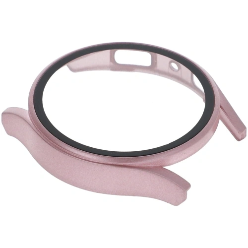 Kup Etui Bizon Case+Glass do Samsung Galaxy Watch FE / 5 / 4 40mm metaliczny róż - BIZ1799 - {ean13} - Sklep Home Screen