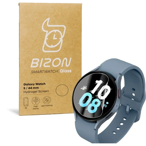Kup Folia hydrożelowa na ekran Bizon Glass Hydrogel Samsung Galaxy Watch 5 / 6 44mm [2 PACK] - BIZ1802 - {ean13} - Sklep Home Screen