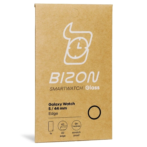 Buy Bizon Glass Edge Samsung Galaxy Watch 5 / 6 44 mm black - BIZ1805 - {ean13} - Home Screen Store Europe