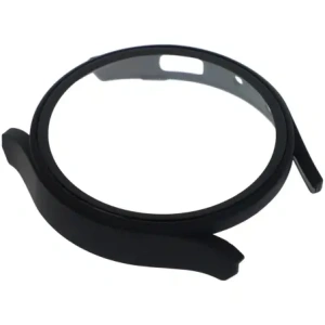Etui Bizon Case+Glass do Samsung Galaxy Watch 5 44mm černé