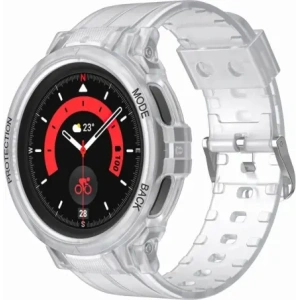Kup Bizon Strap + Case Watch Action Pro Samsung Galaxy Watch 5 Pro 45 mm transparent - BIZ1808 - {ean13} - Sklep Home Screen