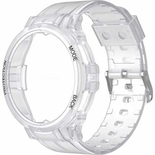 Buy Bizon Strap + Case Watch Action Pro Samsung Galaxy Watch 5 Pro 45 mm clear - BIZ1808 - {ean13} - Home Screen Store Europe