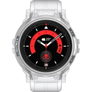 Kup Bizon Strap + Case Watch Action Pro Samsung Galaxy Watch 5 Pro 45 mm transparent - BIZ1808 - {ean13} - Sklep Home Screen