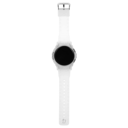 Kup Etui z paskiem Bizon Strap + Case Watch Action Pro do Samsung Galaxy Watch 5 Pro 45 mm przezroczyste - BIZ1808 - {ean13} - Sklep Home Screen