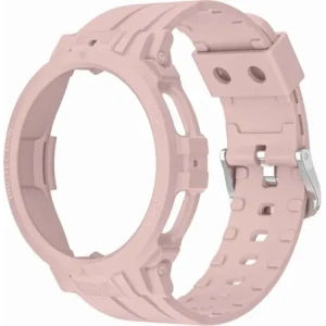 Kup Bizon Strap + Case Óra Action Pro Samsung Galaxy Watch 5 Pro 45 mm világos rózsaszín - BIZ1809 - {ean13} - Sklep Home Screen