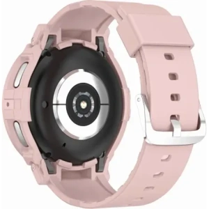 Kup Bizon Strap + Carcasa Ceas Action Pro Samsung Galaxy Watch 5 Pro 45 mm roz deschis - BIZ1809 - {ean13} - Sklep Home Screen