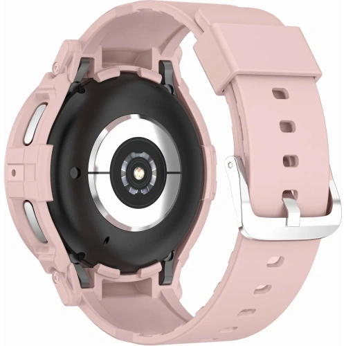 Kup Etui z paskiem Bizon Strap + Case Watch Action Pro do Samsung Galaxy Watch 5 Pro 45 mm jasnoróżowe - BIZ1809 - {ean13} - Sklep Home Screen