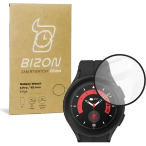 Kup Bizon Glass Edge Samsung Galaxy Watch 5 Pro 45 mm fekete - BIZ1810 - {ean13} - Sklep Home Screen