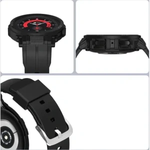 Kup Bizon Strap + Case Uhr Action Pro Samsung Galaxy Watch 5 Pro 45 mm schwarz - BIZ1811 - {ean13} - Sklep Home Screen