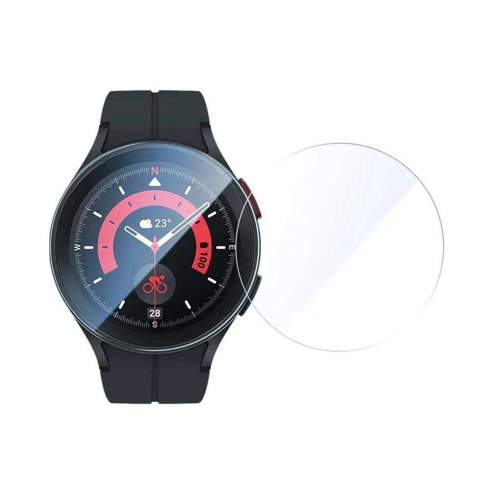 Szkło hartowane Bizon Glass Clear do Samsung Galaxy Watch 5 Pro 45mm