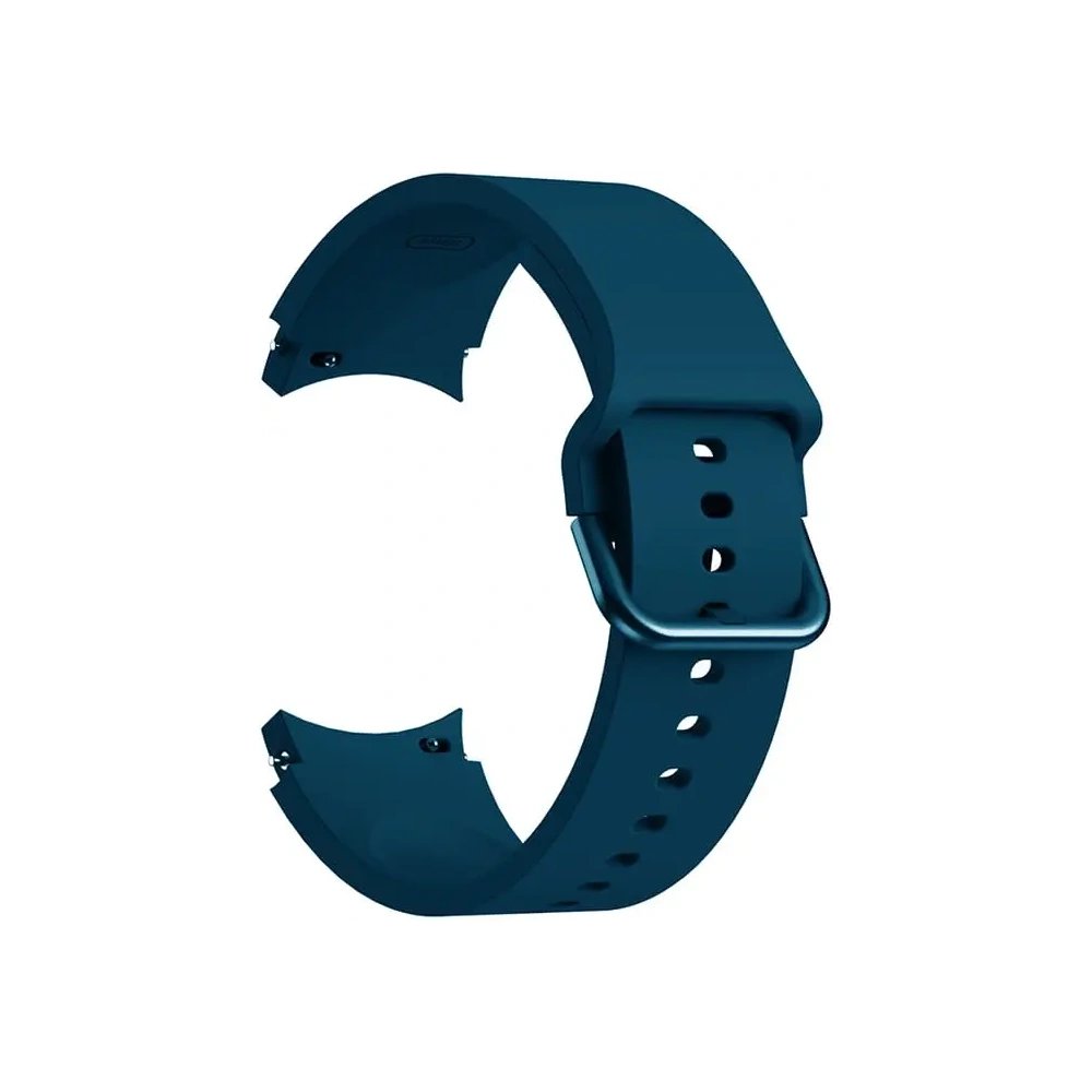 Pasek Bizon Strap Watch Silicone do Samsung Galaxy Watch 20 mm ciemno-turkusowy