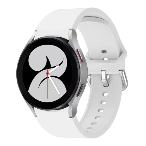 Kup Pasek Bizon Strap Watch Silicone do Samsung Galaxy Watch 20 mm biały - BIZ1814 - {ean13} - Sklep Home Screen