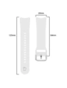 Kup Pasek Bizon Strap Watch Silicone do Samsung Galaxy Watch 20 mm bílý - BIZ1814 - {ean13} - Sklep Home Screen